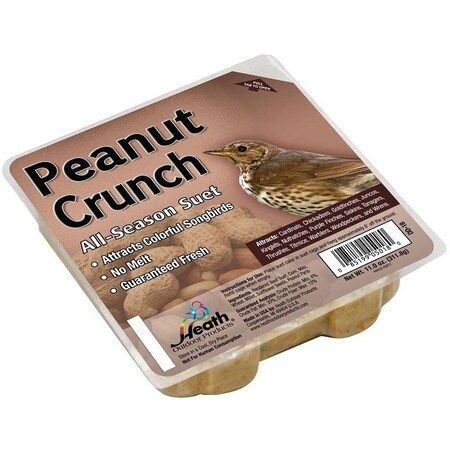 HEATH Suet Cake, AllSeason, Peanut Crunch Flavor, 11 oz DD-18